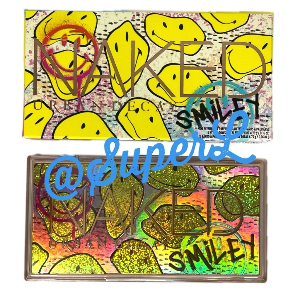 2/$25 NEW Urban Decay x Smiley Naked Eyeshadow Palette Mucho Happy Eye Shadow